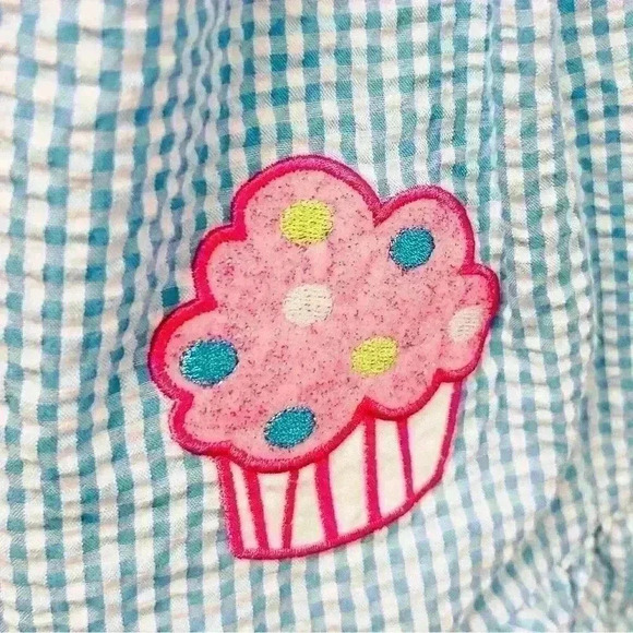 Emily Rose Little Girl Dress Size Toddler 4T with Cupcakes - Picture 5 of 13